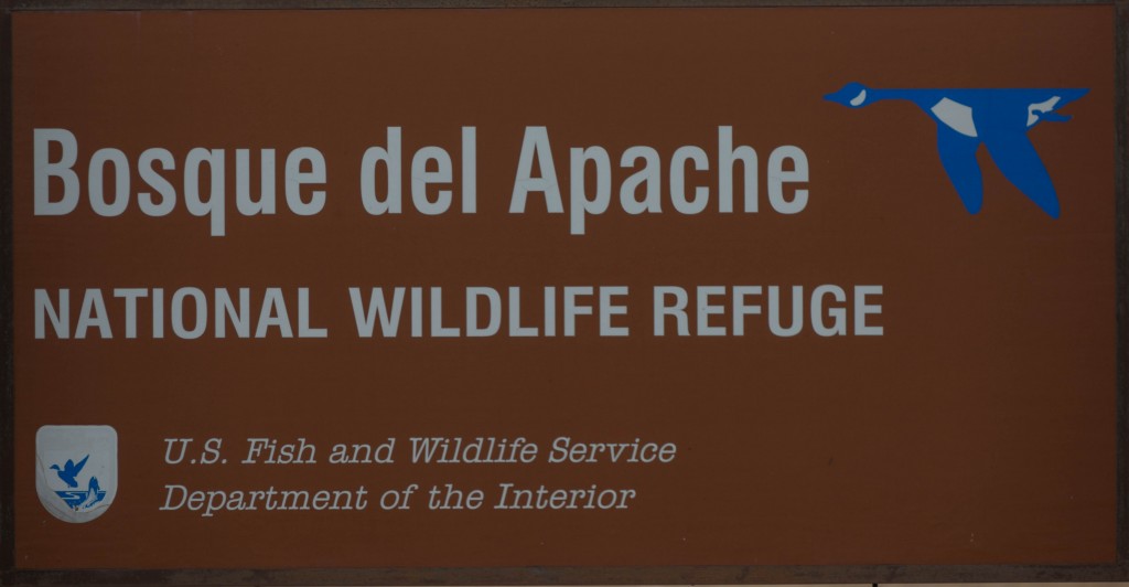sign - Bosque de Apache  20131113-01 20131113-03